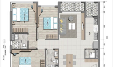 bán căn hộ 3 phòng ngủ victoria village 95m2